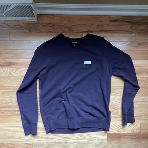 dark purple Patagonia crewneck
